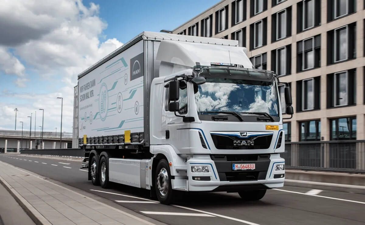 MAN eTGM nuevo camion electrico