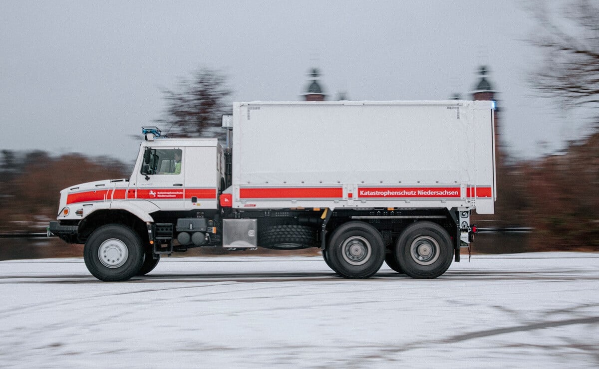 Mercedes-Benz Trucks en INTERSCHUTZ 2026: robustas soluciones vehiculares desde el Arocs hasta el Zetros 1 Mercedes-Benz Trucks exhibición de modelos