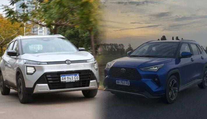 Nissan Kait vs Toyota Yaris Cross