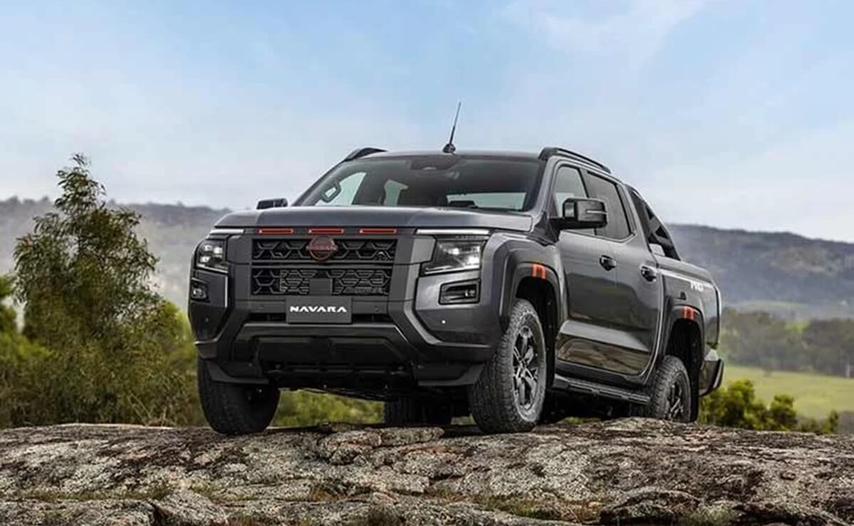 ¿Más que Frontier? Nissan y esta renovada pick up mediana para superar a Toyota Hilux 4 Nissan Navara 2026 frontal