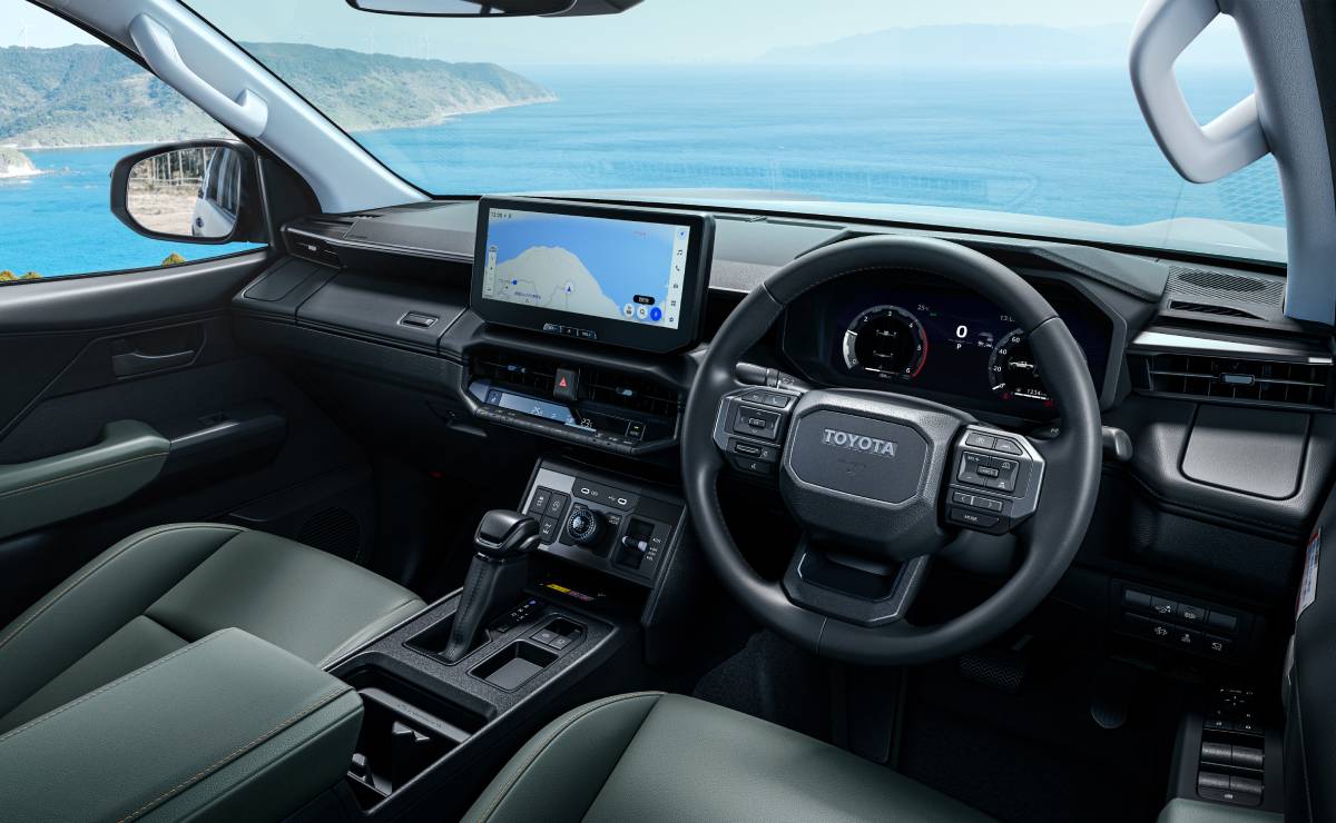 Nueva Toyota Hilux Z Adventure interior