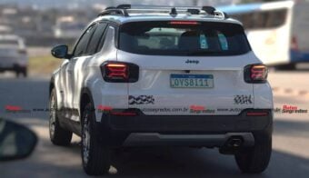 Nuevo Jeep Avenger 2027 trasera
