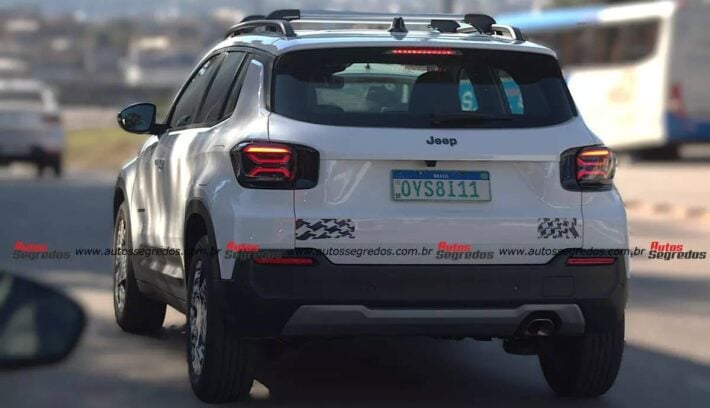 Nuevo Jeep Avenger 2027 trasera