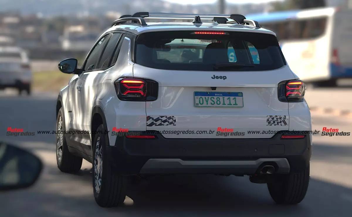 Nuevo Jeep Avenger 2027 trasera