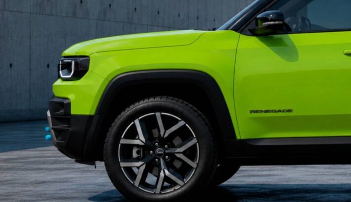 Nuevo Jeep Renegade perfil