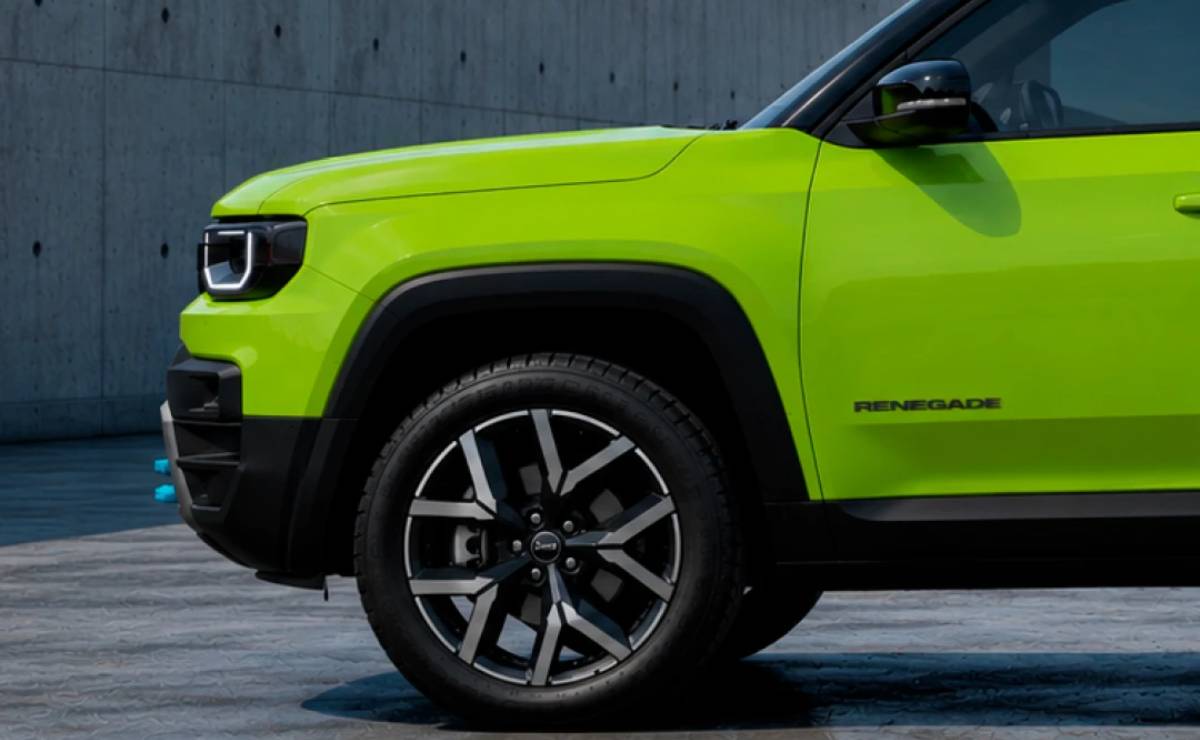 Nuevo Jeep Renegade perfil