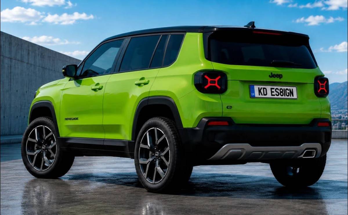 Nuevo Jeep Renegade trasera 1