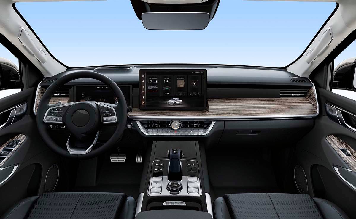 Pick up GWM Poer V6 interior