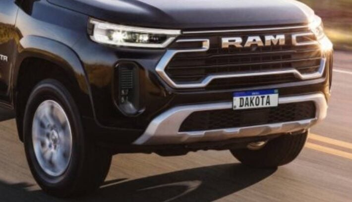 RAM Dakota Big Horn teaser 1