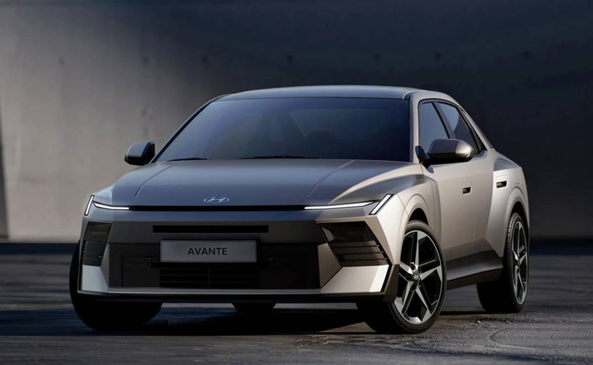 Sedan Hyundai Elantra 2027 frente