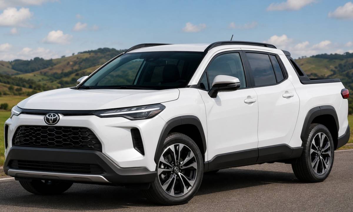 Toyota Corolla Cross pick up frente 1