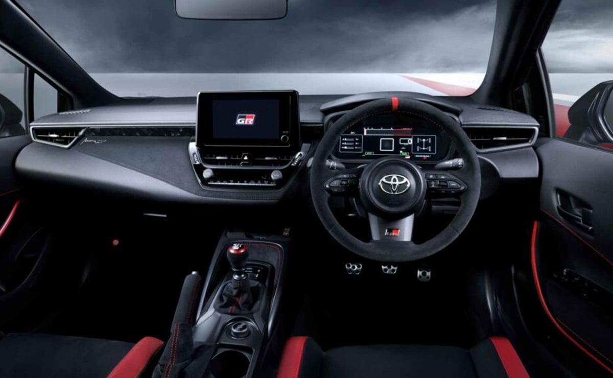 Toyota GRMN Corolla interior