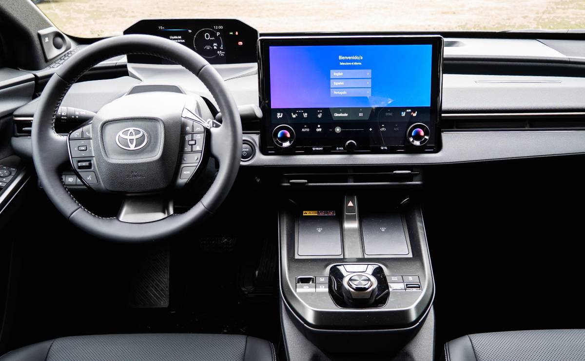 Toyota bZ4X interior