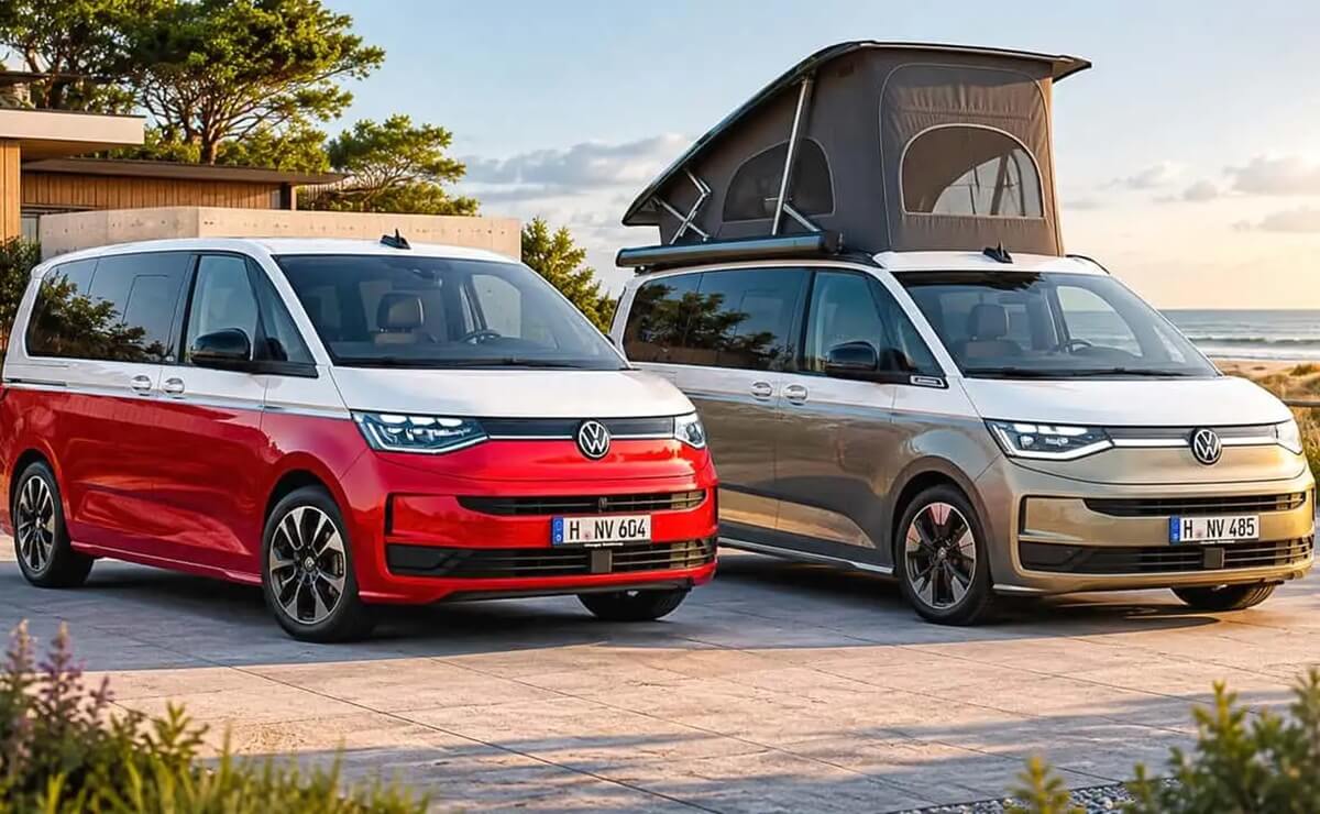 Volkswagen lanza las renovadas California y Multivan: ¿cuáles son sus cambios? 4 Volkswagen California y Multivan 2026
