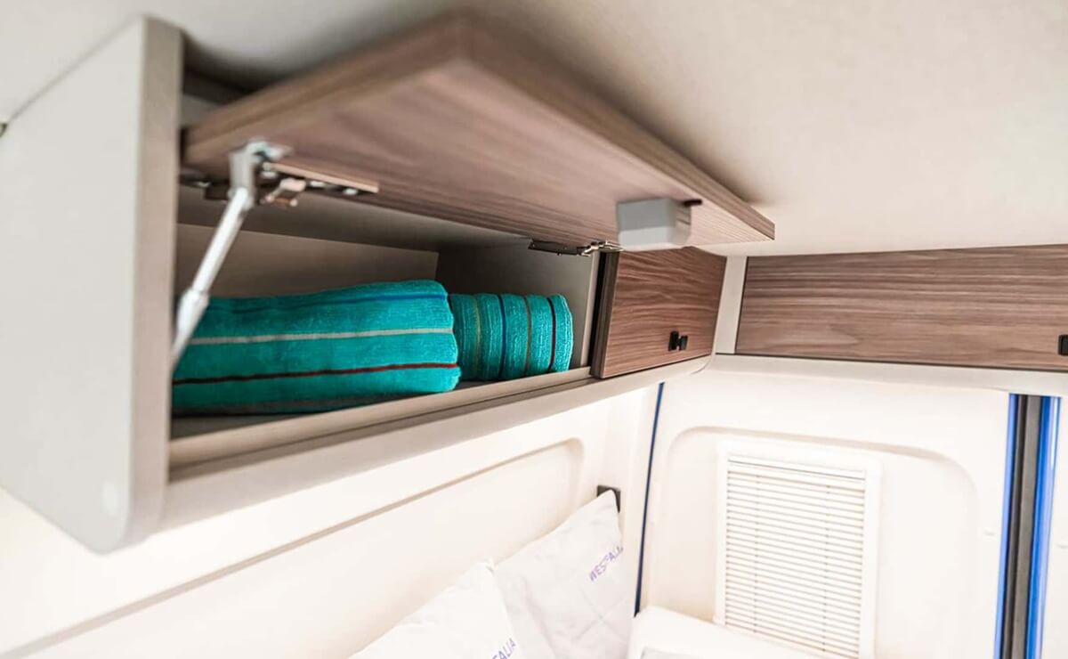 Westfalia Sven Hedin 50 Aniversario compartimentos