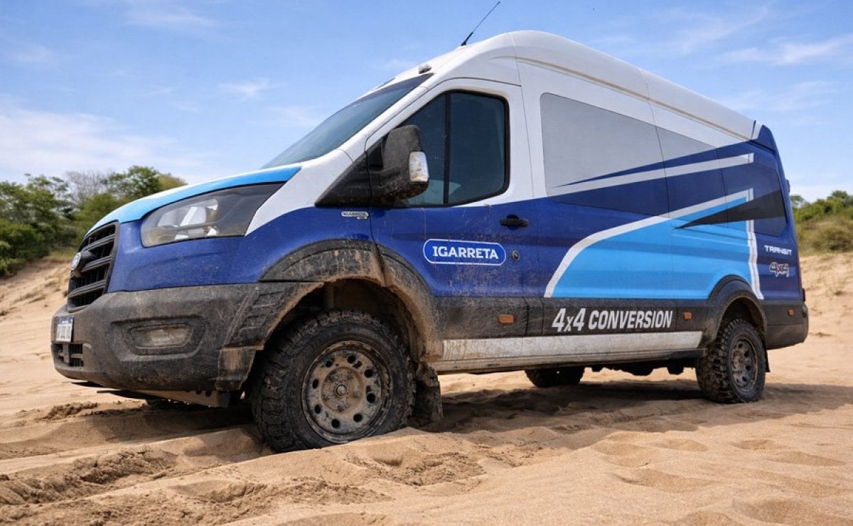 La nueva Ford Transit para trabajar donde el asfalto se termina: ¿qué tiene de diferente? 3 ford transit 4x43 1