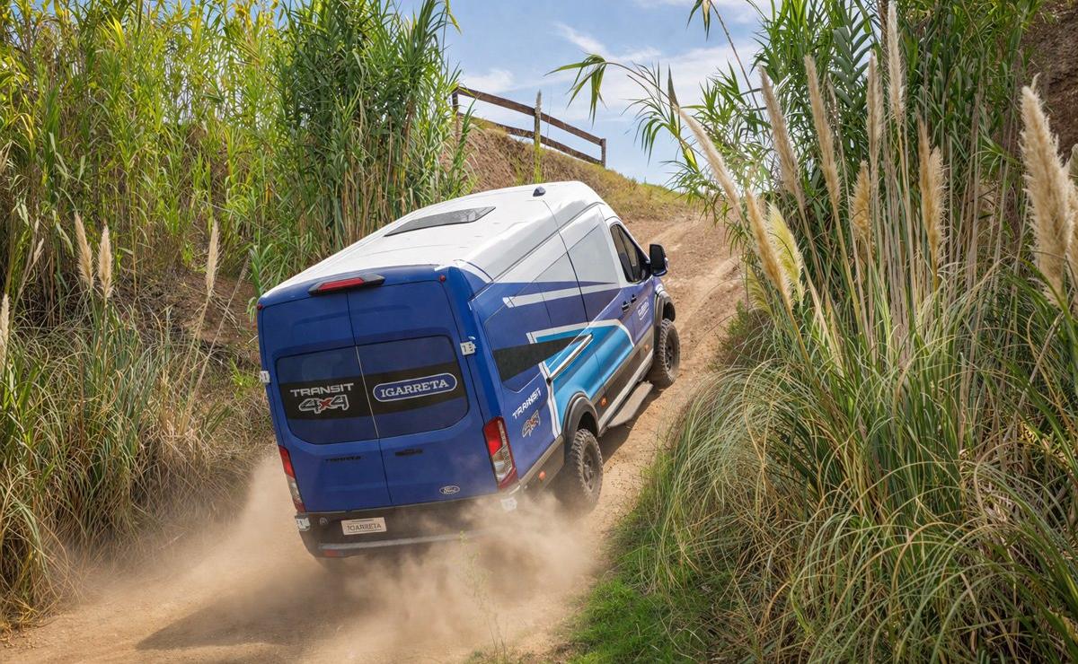 La nueva Ford Transit para trabajar donde el asfalto se termina: ¿qué tiene de diferente? 4 ford transit 4x44 1