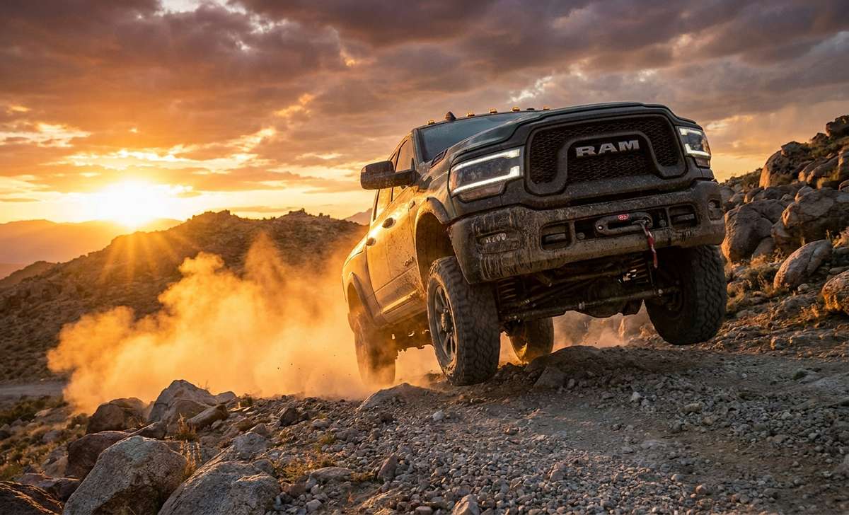 La Ram más extrema no tiene competencia directa: 405 CV, bloqueos en ambos ejes y un winche de fábrica que ningún rival ofrece 1 la ram mas extrema no tiene competencia directa 40