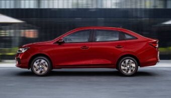 Chevrolet Aveo 2026 perfil