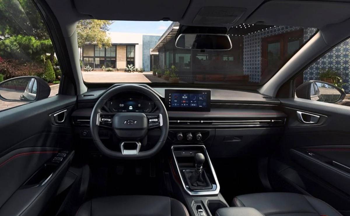 Chevrolet Groove 2026 por dentro