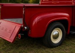 Una F-100 de 1954, una histórica pick up de Ford