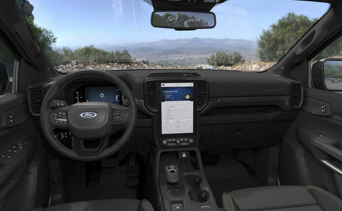 Ford Ranger Wildtrak interior