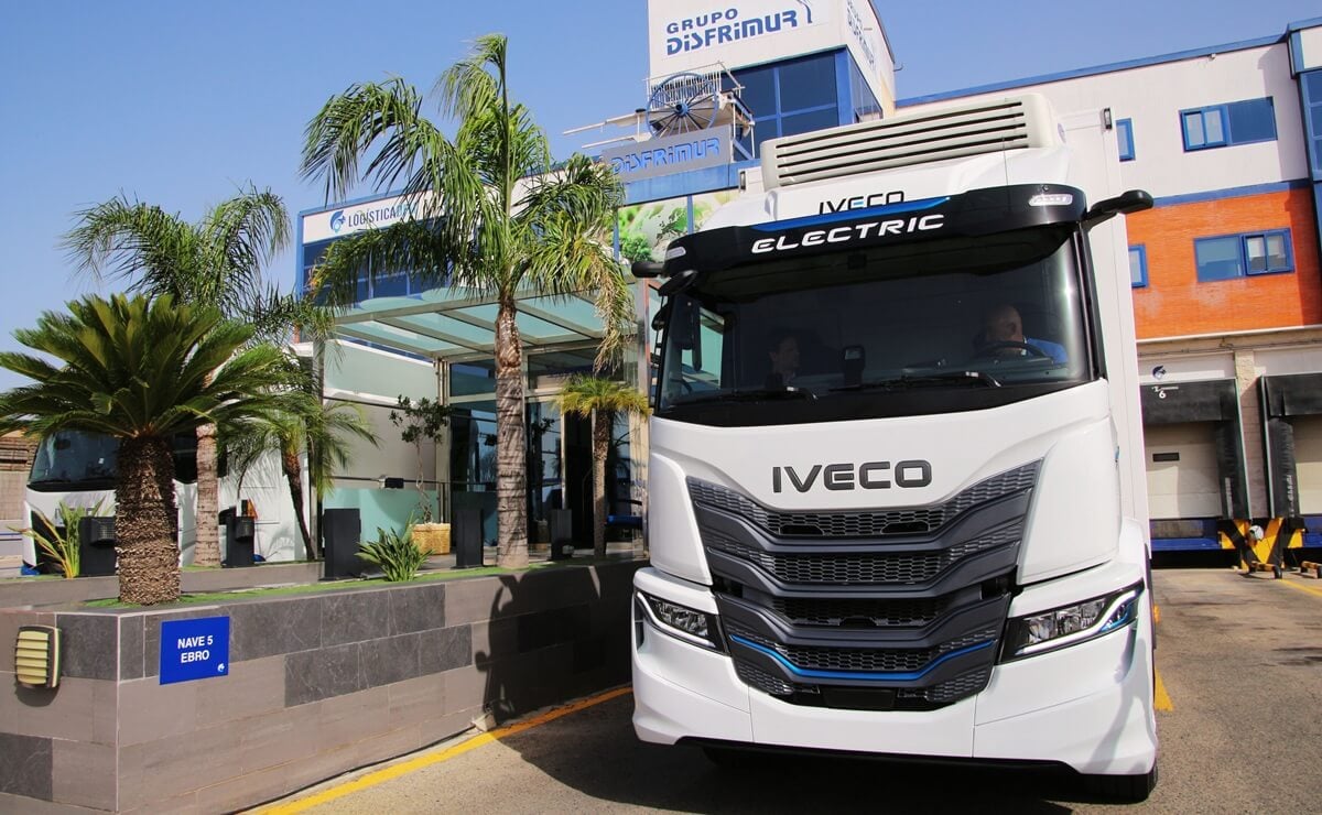 Iveco y su primer vehiculo industrial pesado electrico
