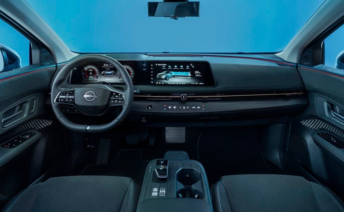 Nissan Ariya 2026 por dentro 1