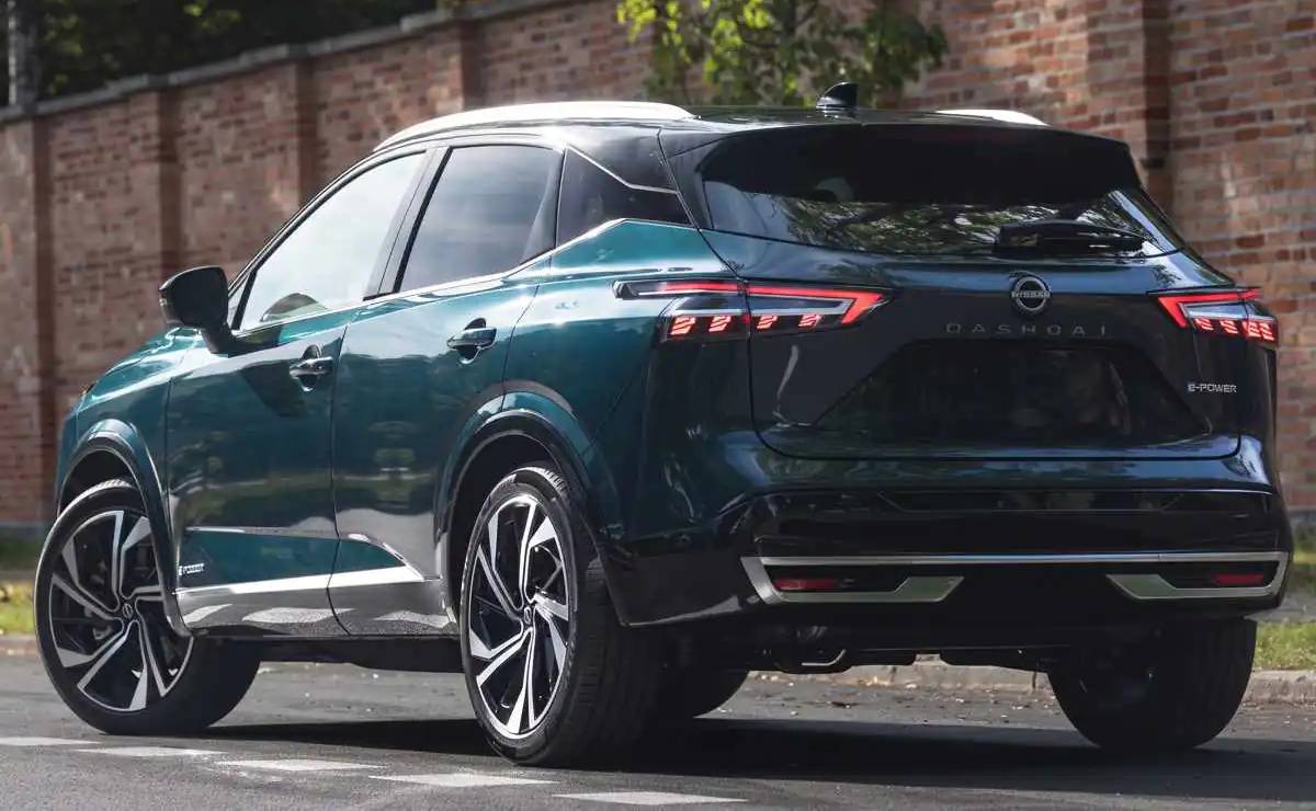 Un nuevo SUV de Nissan llegó a la región con 190 CV y equipamiento superior 4 Nissan Qashqai e Power trasera