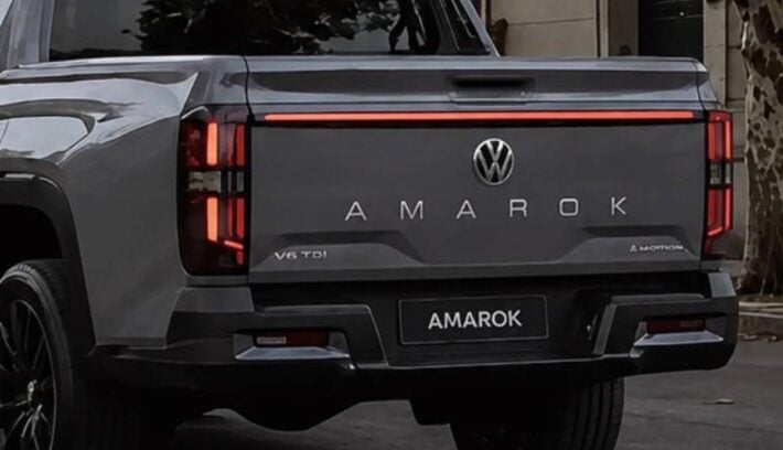 Nueva Volkswagen Amarok 2027 caja