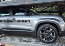 Nuevo Jeep Avenger sin camuflaje perfil