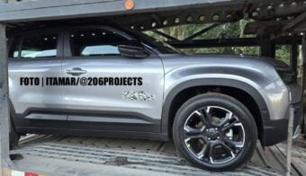 Nuevo Jeep Avenger sin camuflaje perfil