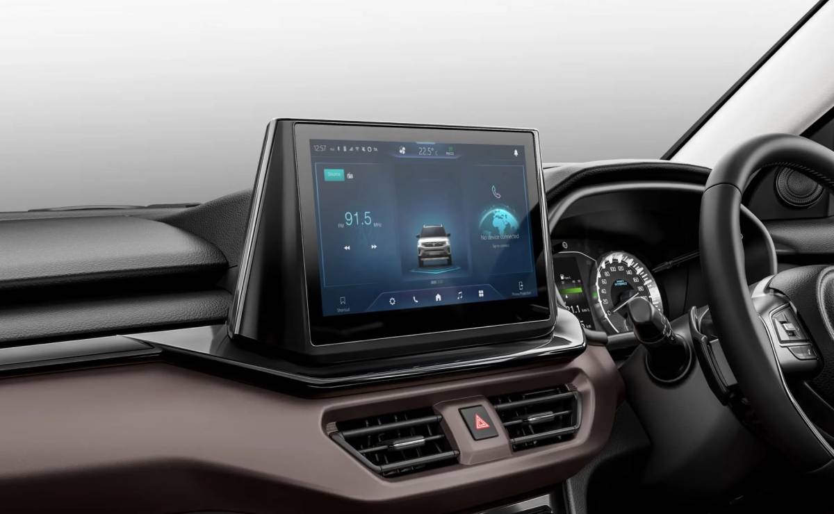 Nuevo SUV Suzuki Brezza interior