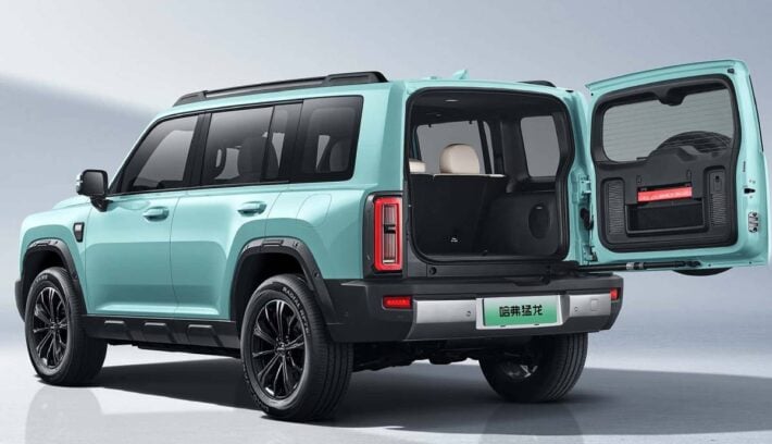 SUV GWM Haval H7 baul
