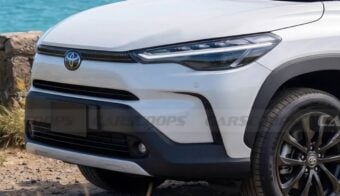 Toyota Corolla Cross pick up teaser 1