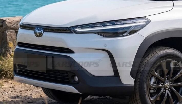 Toyota Corolla Cross pick up teaser 1