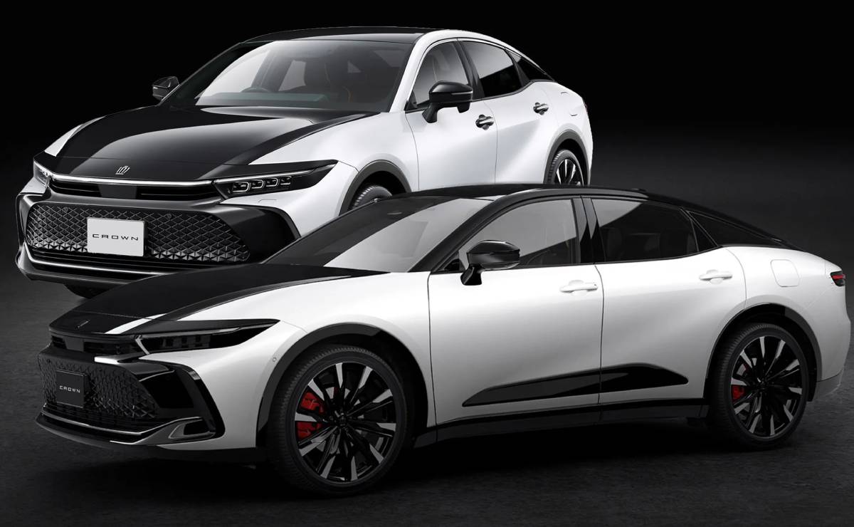 Toyota Crown Crossover antes y despues