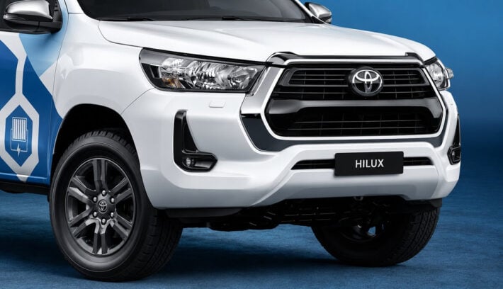 Toyota y la Hilux, la pick up mediana, a hidrógeno