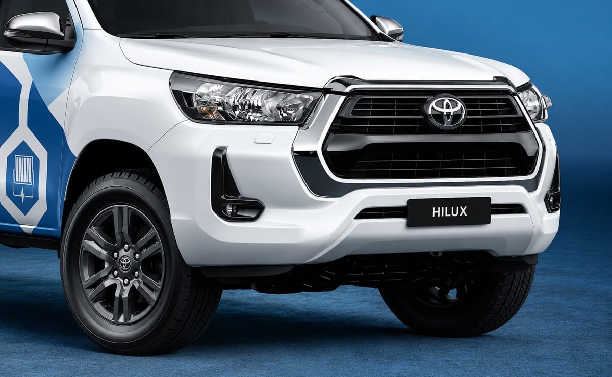 Toyota y la Hilux, la pick up mediana, a hidrógeno
