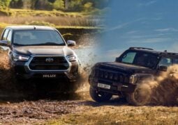 Toyota Hilux vs Kia Tasman