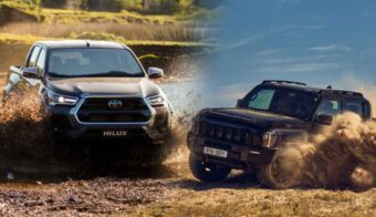 Toyota Hilux vs Kia Tasman