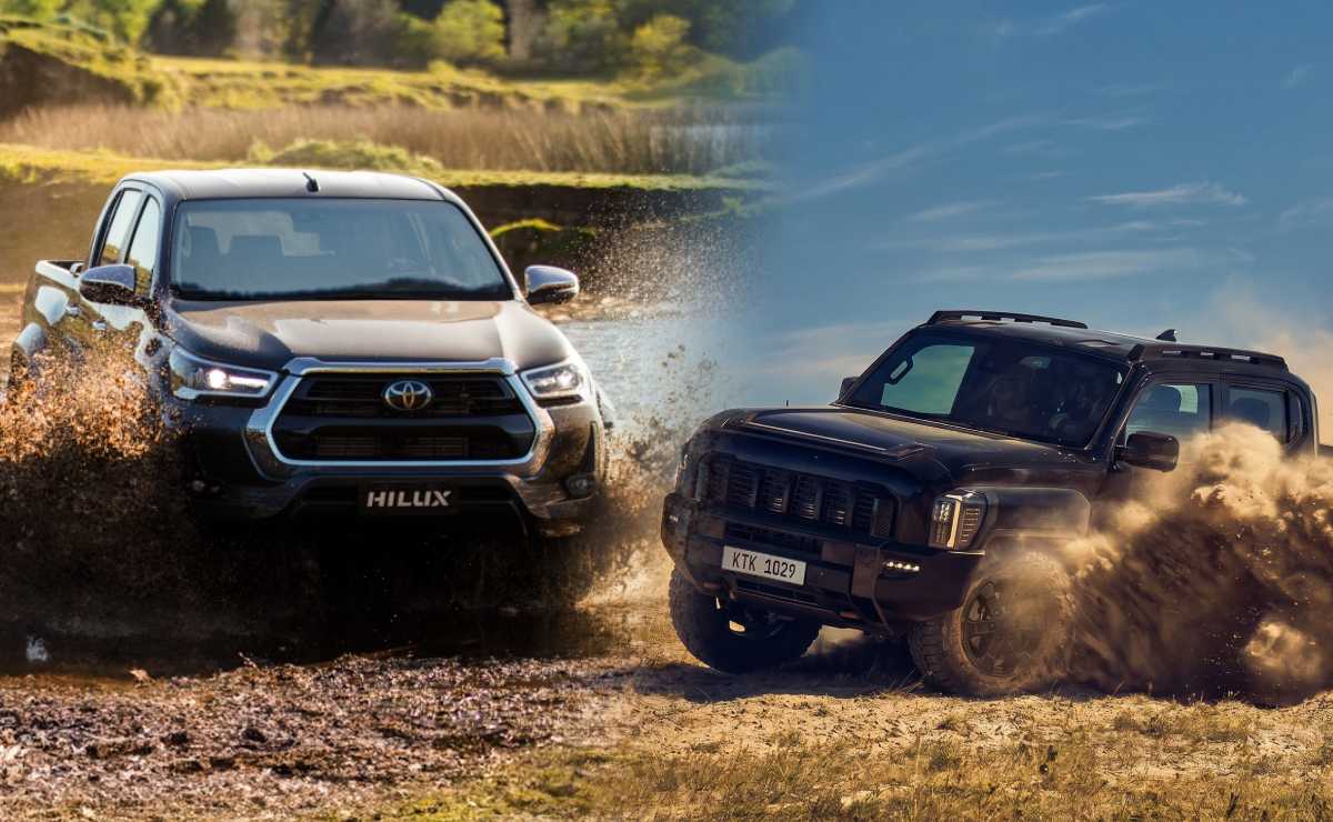 Toyota Hilux vs Kia Tasman