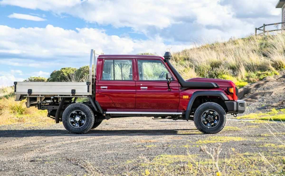 El icónico 4x4 de Toyota que regresa al mercado con una nueva configuración mecánica 1 Toyota Land Cruiser 70 (3)