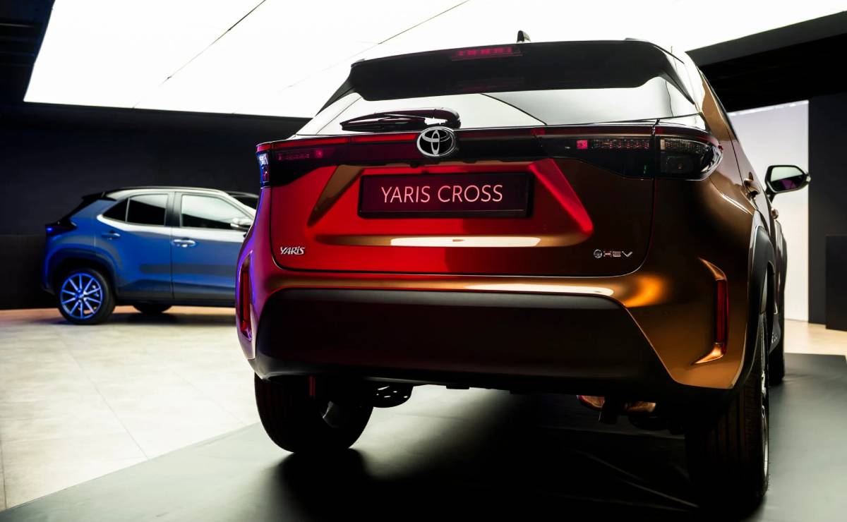 Toyota Yaris Cross Europeo trasera