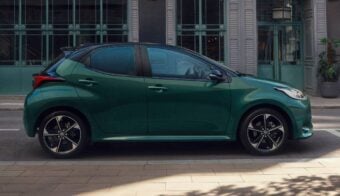 Toyota Yaris Hybrid 2026 perfil