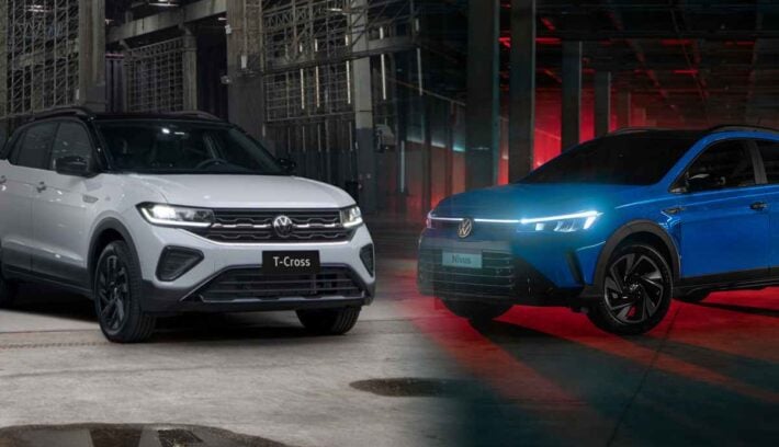 Volkswagen T-Cross vs Nivus