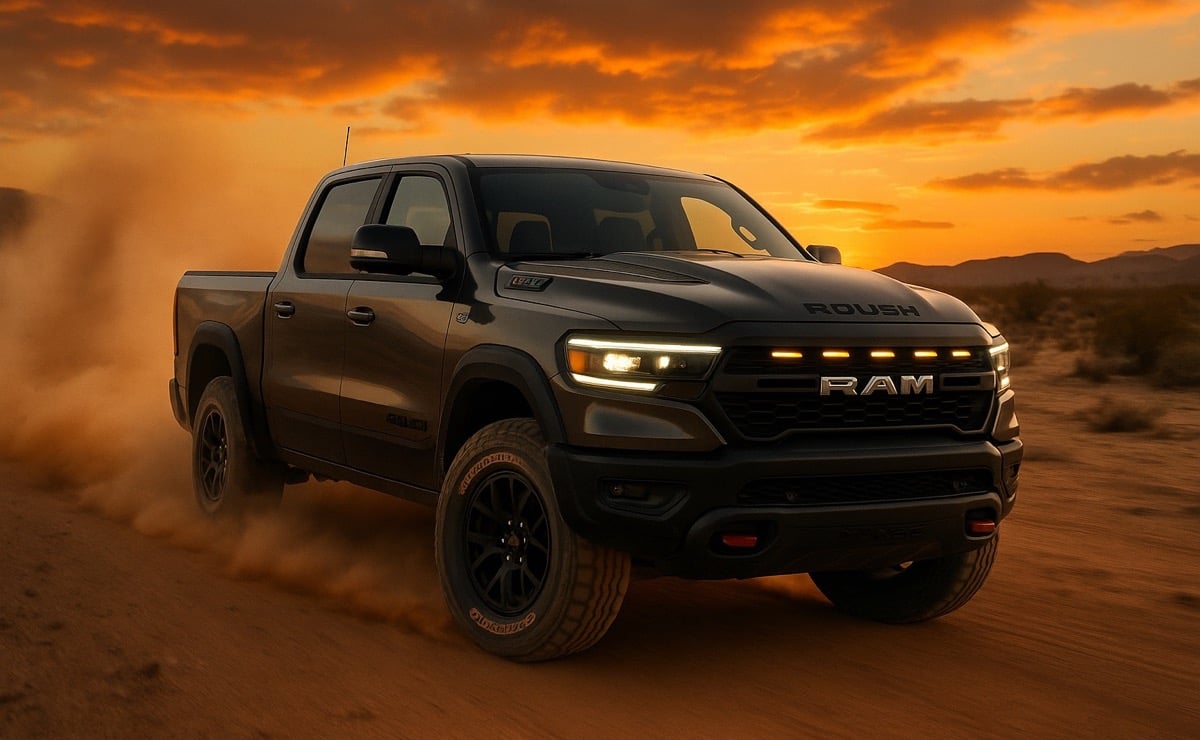 RAM 1500 Roush: la pick-up V8 que le pone los pelos de punta a la Ranger Raptor