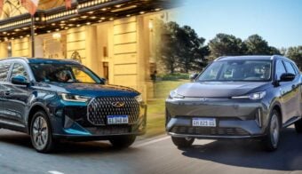 Chery Tiggo 7 CSH vs Changan CS55 comparativo SUV
