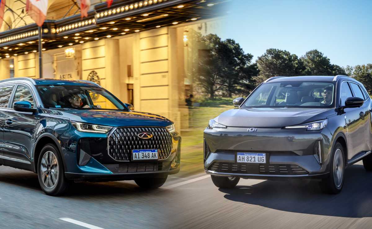 Chery Tiggo 7 CSH vs Changan CS55 comparativo SUV