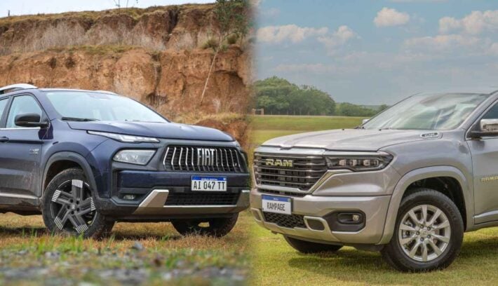 Fiat Toro vs RAM Rampage